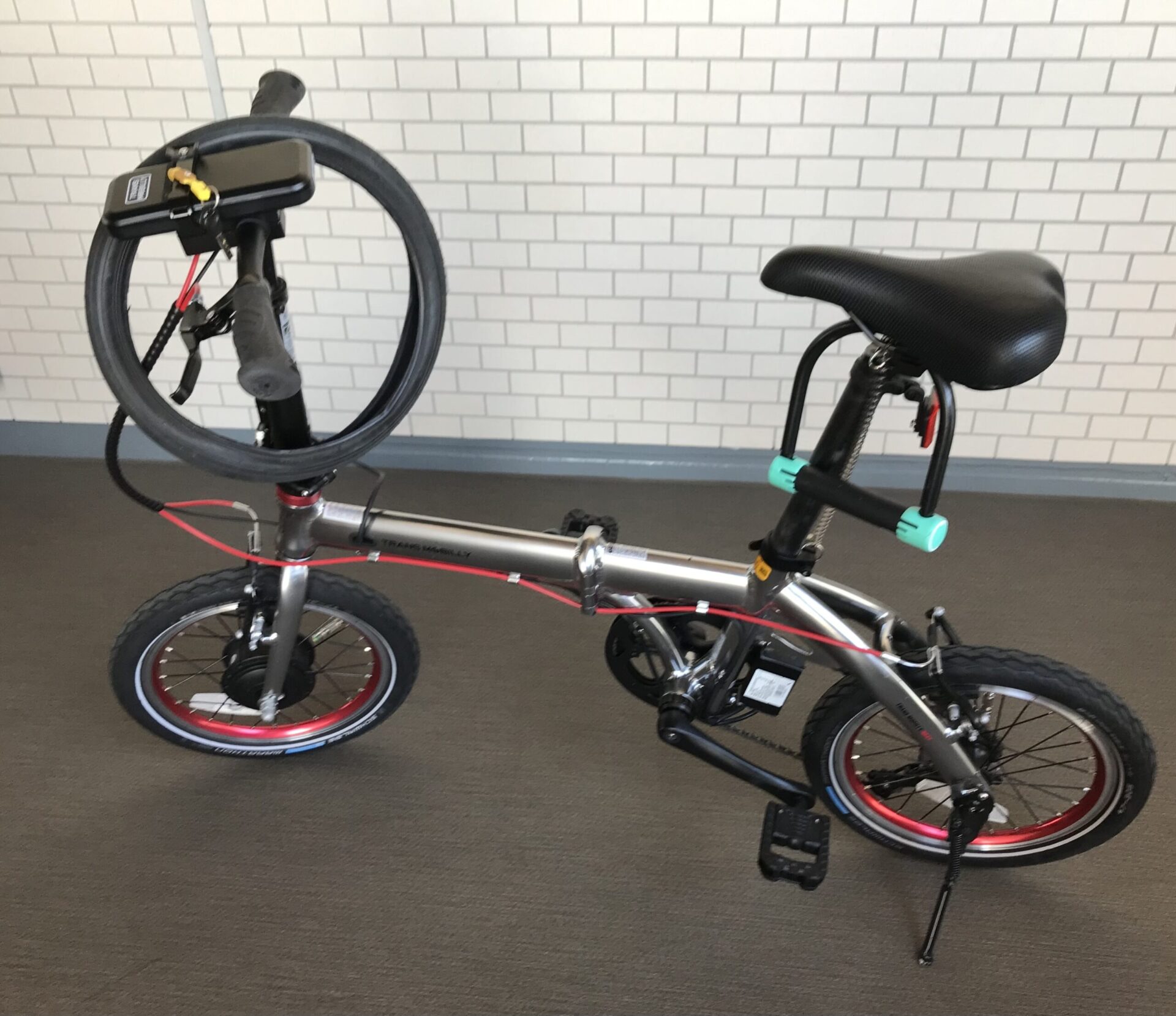 超軽量電動アシスト自転車 小型 持ち運び便利 トランスモバイリー - 自転車
